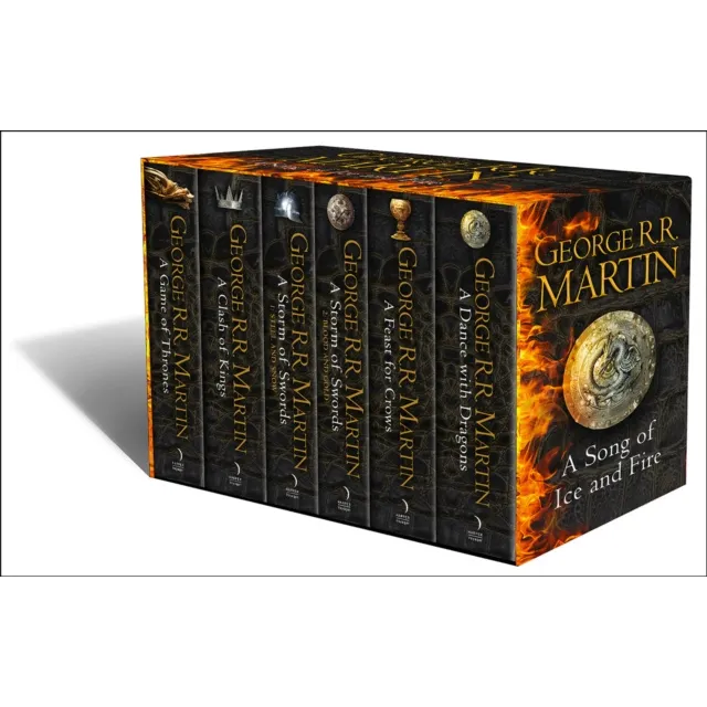 A Song of Ice and Fire (Complete Boxed Set of All 6 Books)