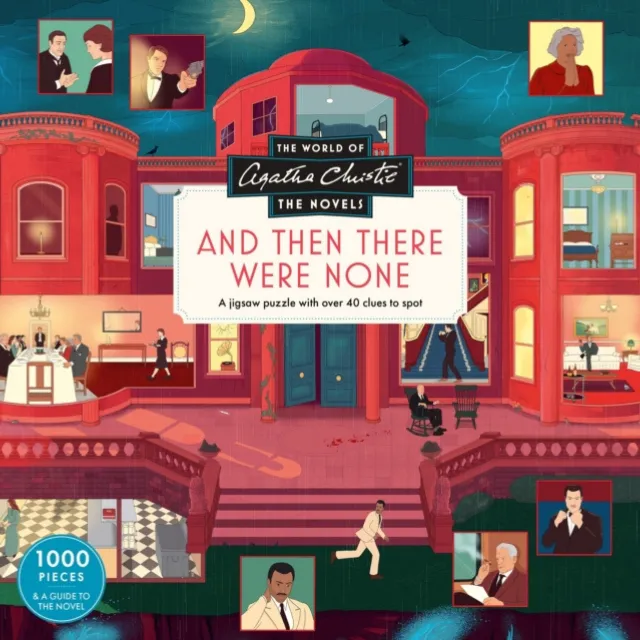 [9781399632843] Jigsaw Puzzle 1000 pieces (The World of Agatha Christie - And Then There Were None)