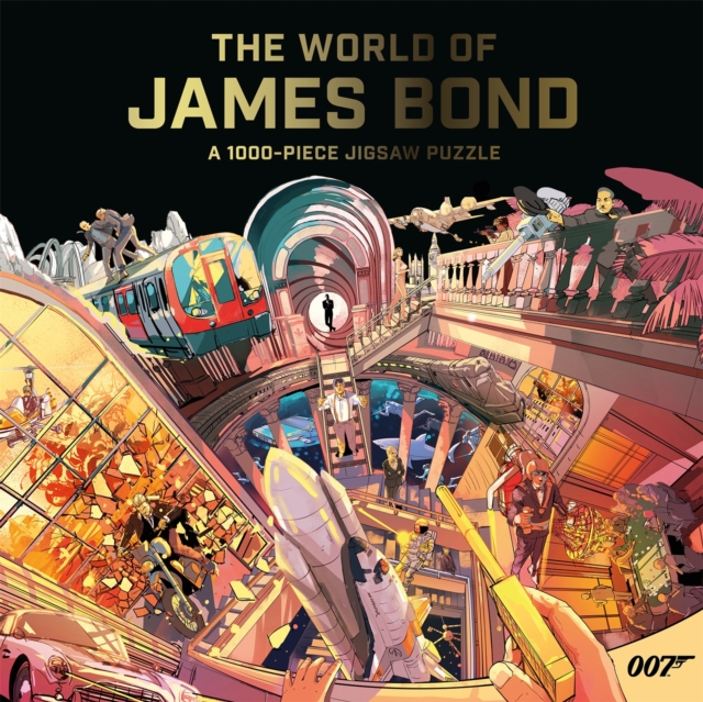 Jigsaw Puzzle 1000 pieces (The World of James Bond)