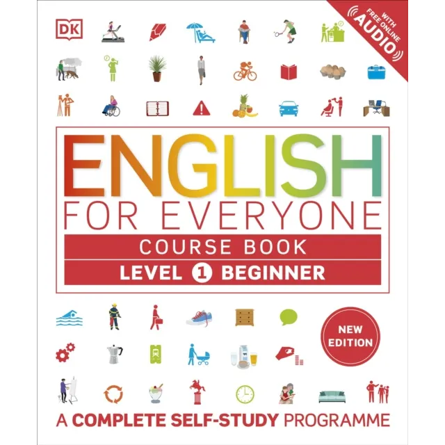English for Everyone Course Book Level 1 Beginner : A Complete Self-Study Programme