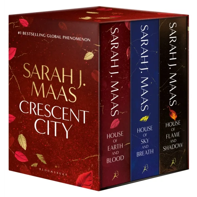 Crescent City Paperback Box Set : House of Earth and Blood, House of Sky and Breath and House of Flame and Shadow