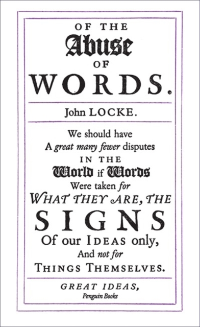 [9780141043876] Of the Abuse of Words
