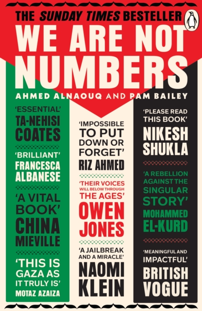 We Are Not Numbers : The Voices of Gaza’s Youth
