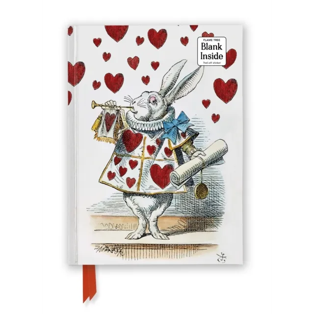 Alice's Adventures in Wonderland : White Rabbit (Foiled Blank Journal)