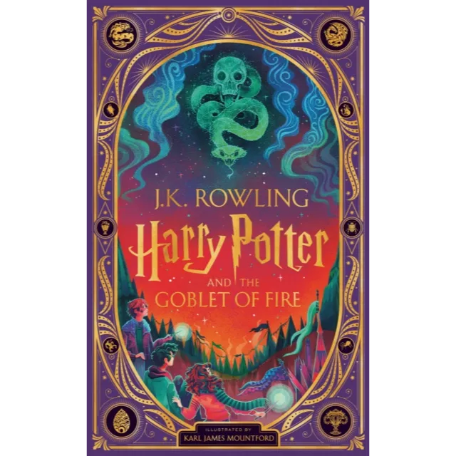 Harry Potter 4 : Harry Potter and the Goblet of Fire (Illustrated Deluxe)
