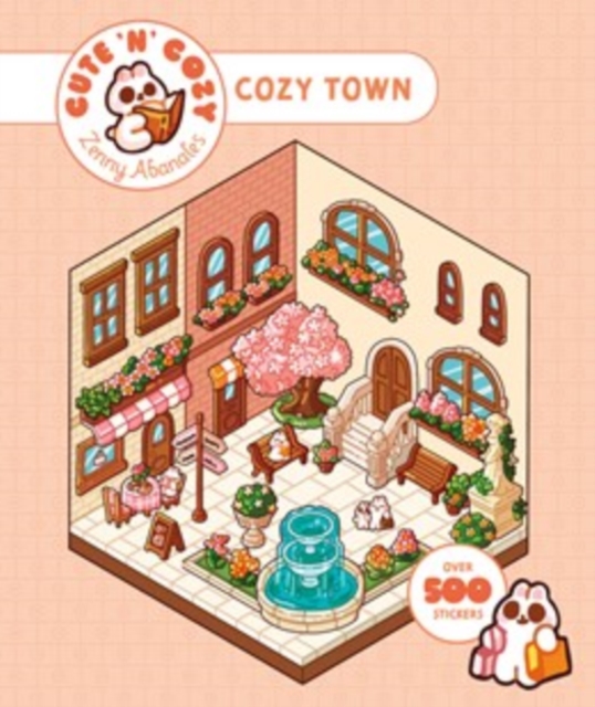 [9781837761289] Cute 'n' Cozy Sticker Therapy : Cozy Town