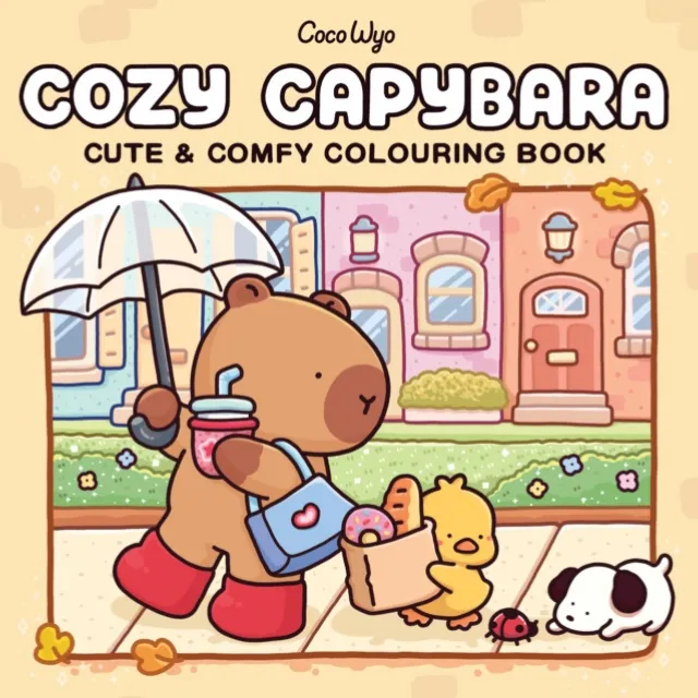 [9780241805862] Cozy Capybara : Cute & Comfy Colouring Book