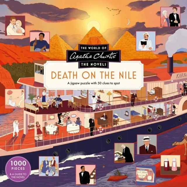 [9781399637947] Jigsaw Puzzle 1000 pieces (The World of Agatha Christie: Death on the Nile)