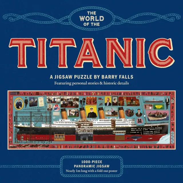 [9781399632836] Jigsaw Puzzle 1000 pieces (The World of the Titanic)