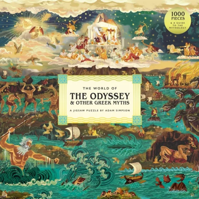 [9781399637701] Jigsaw Puzzle 1000 pieces (The World of the Odyssey & Other Greek Myths)