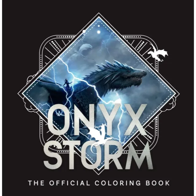 The Empyrean : Onyx Storm : The Official Coloring Book