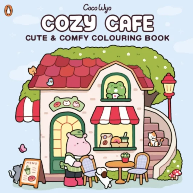 [9780241805848] Cozy Cafe : Cute & Comfy Colouring Book