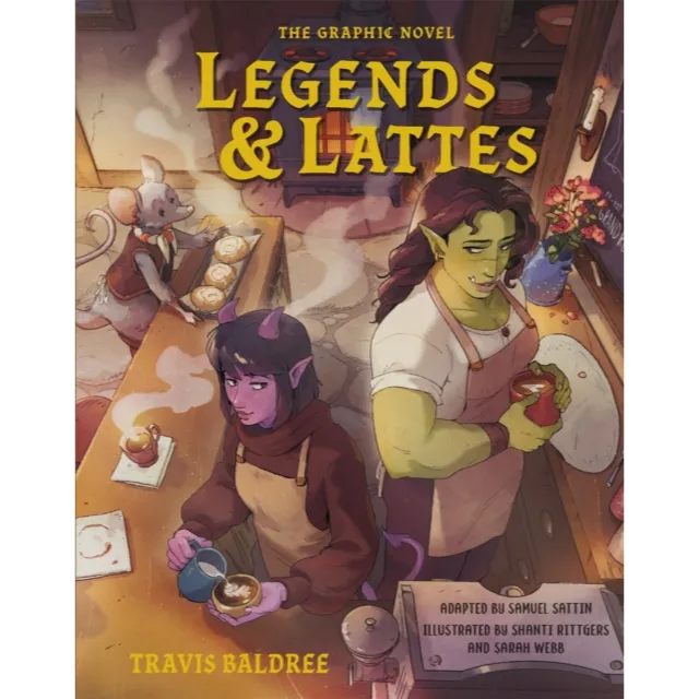 [9781037416965] Legends & Lattes : The Graphic Novel