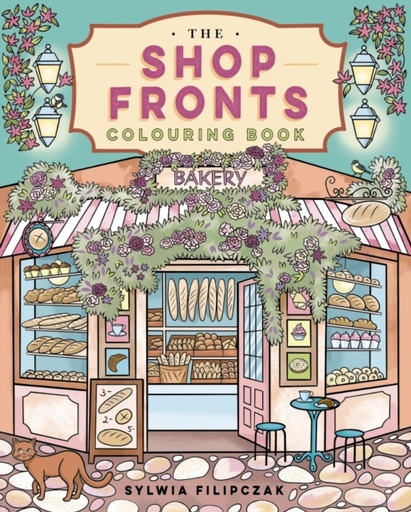 [9781398856035] The Shop Fronts Colouring Book 
