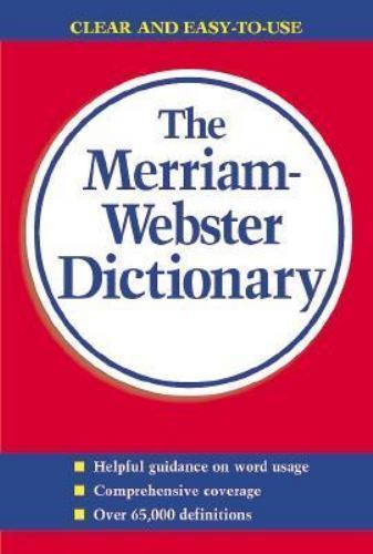 [9780877796060] The Merriam-Webster Dictionary