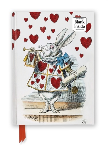 [9781835626351] Alice's Adventures in Wonderland : White Rabbit (Foiled Blank Journal)