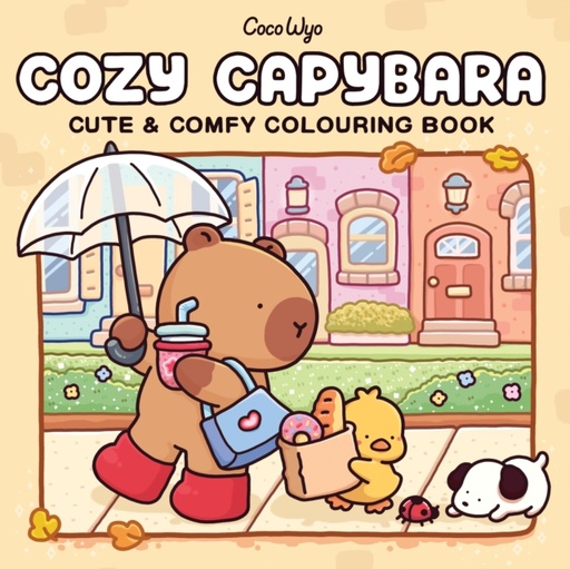 [9780241805862] Cozy Capybara : Cute & Comfy Colouring Book